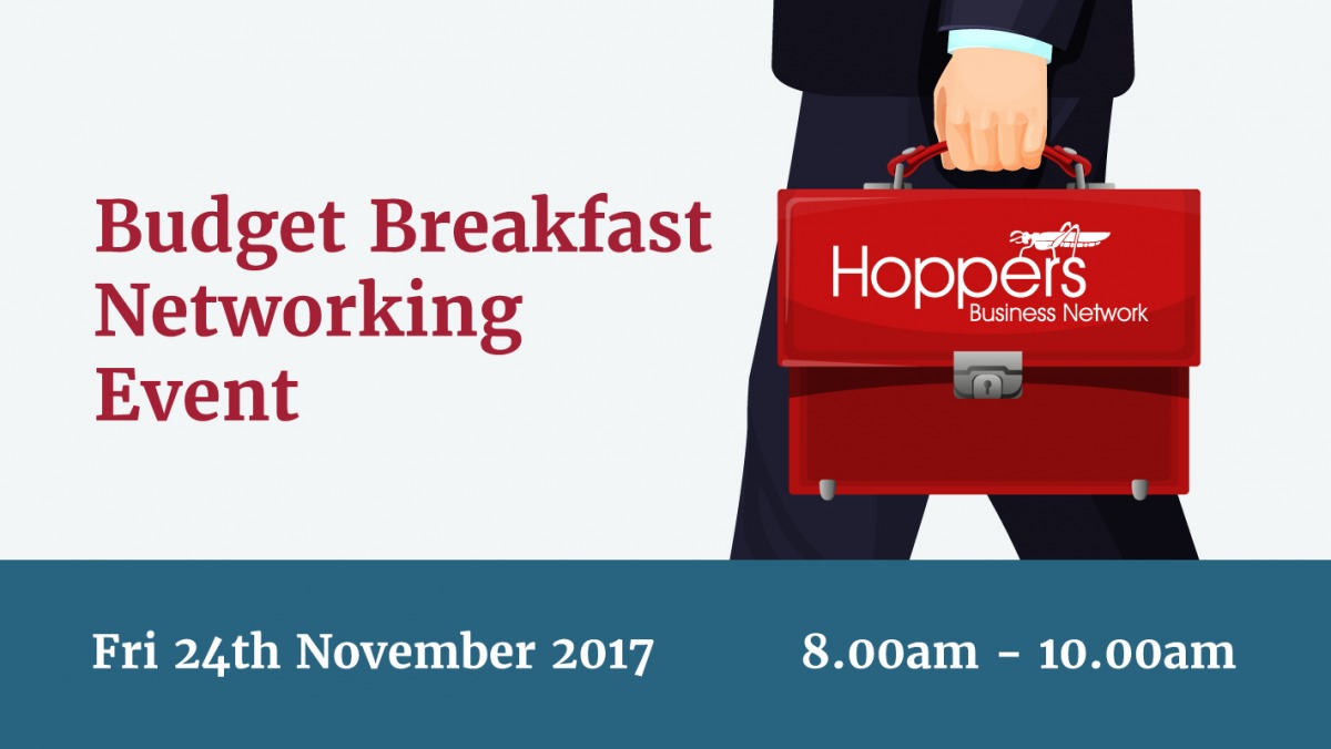 Hoppers Business Network - Budget Breakfast Networking Event